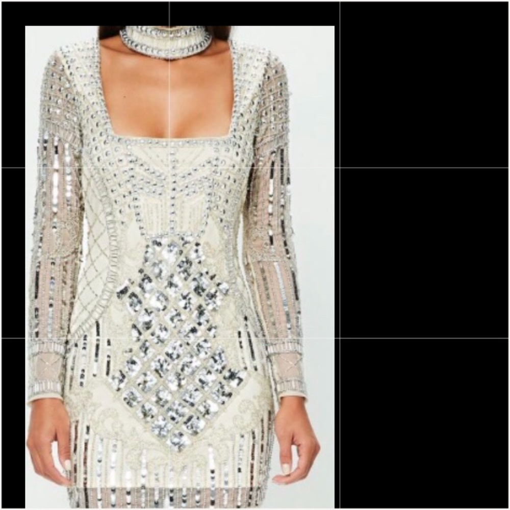 White Dress, With Pretty Designs’s NEVER BEEN WORN